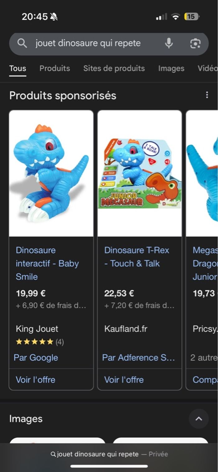 Dinosaure jouet interactif baby smile - photo numéro 2