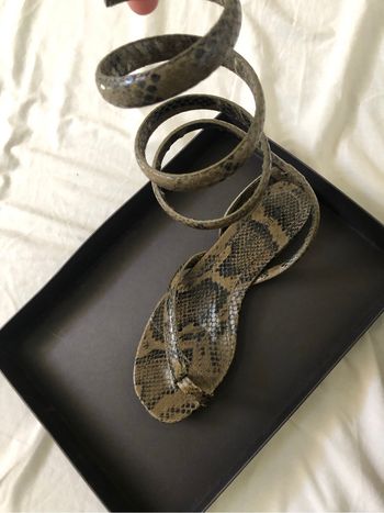 Bottega Veneta spiral sandals