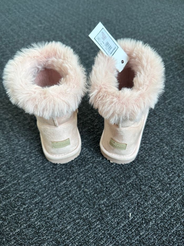 Bottines neuves * 33  * coloris rose poudré - photo numéro 5