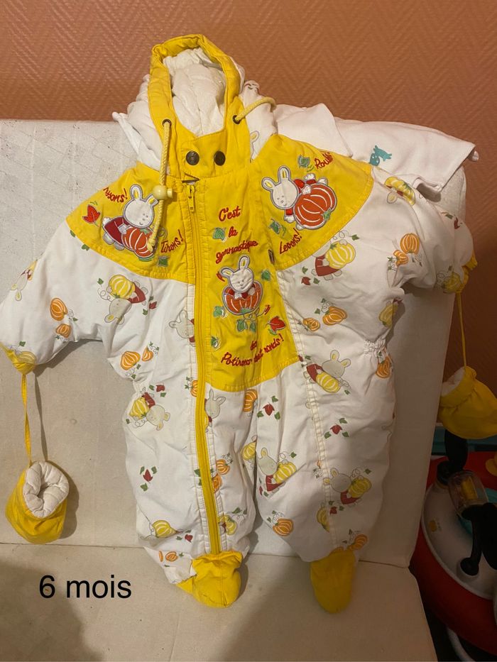 Vend vêtement 6 mois garçon en très bon état