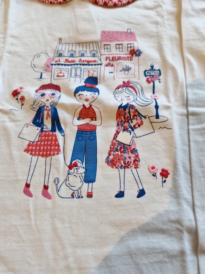 Ensemble short et t-shirt Sergent Major 7ans fille - photo numéro 6