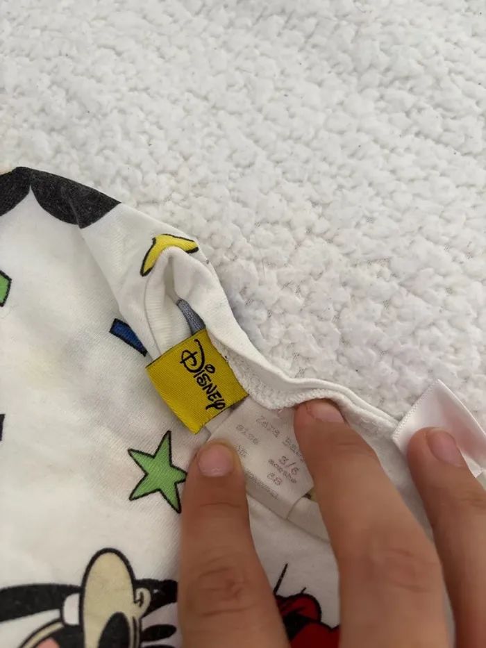 T-shirt manches longues Mickey et ses amis 3/6 mois Zara - photo numéro 3