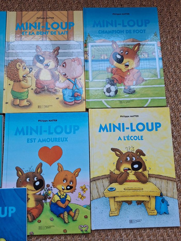 Lot 9 livres miniloup - photo numéro 3