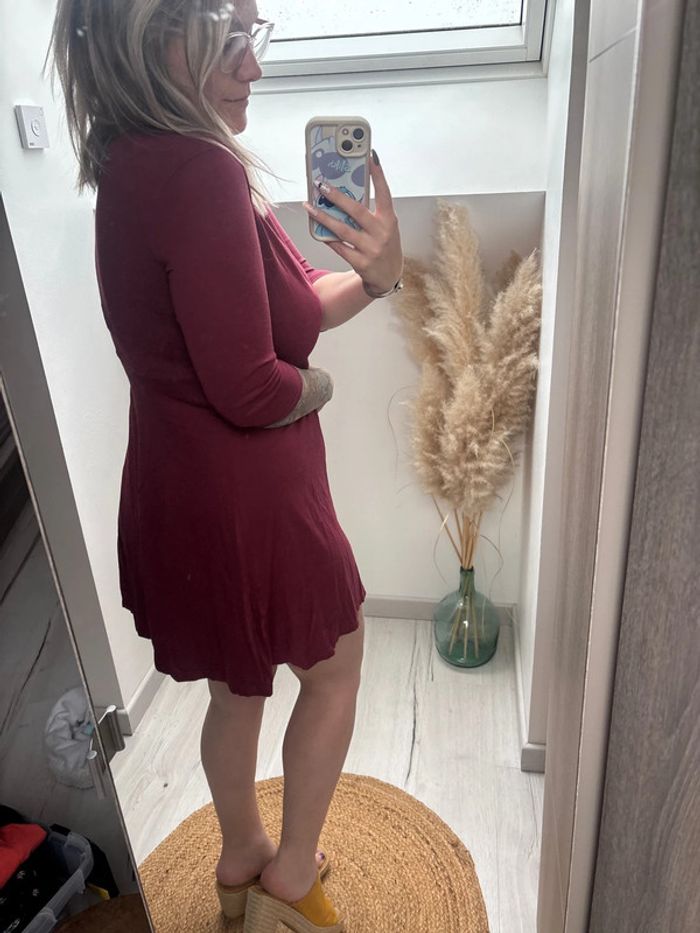 Robe, rouge, bordeaux - photo numéro 3