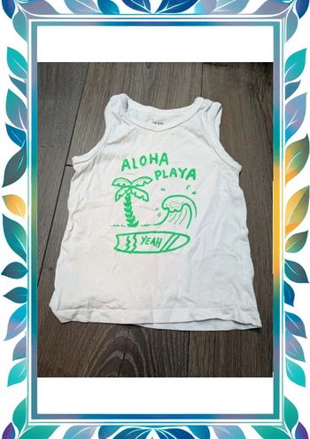 Débardeur aloha playa bon état pat et ripaton 18 mois