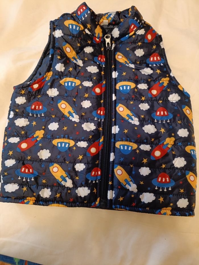 Doudoune sans manche 23 mois