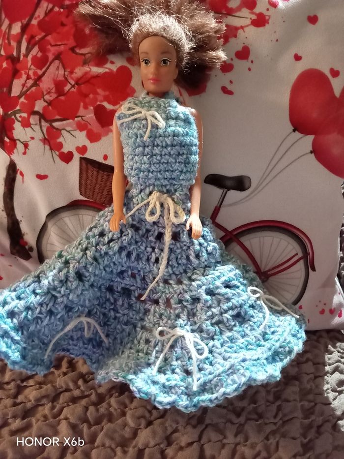 Robe longue Barbie - photo numéro 3