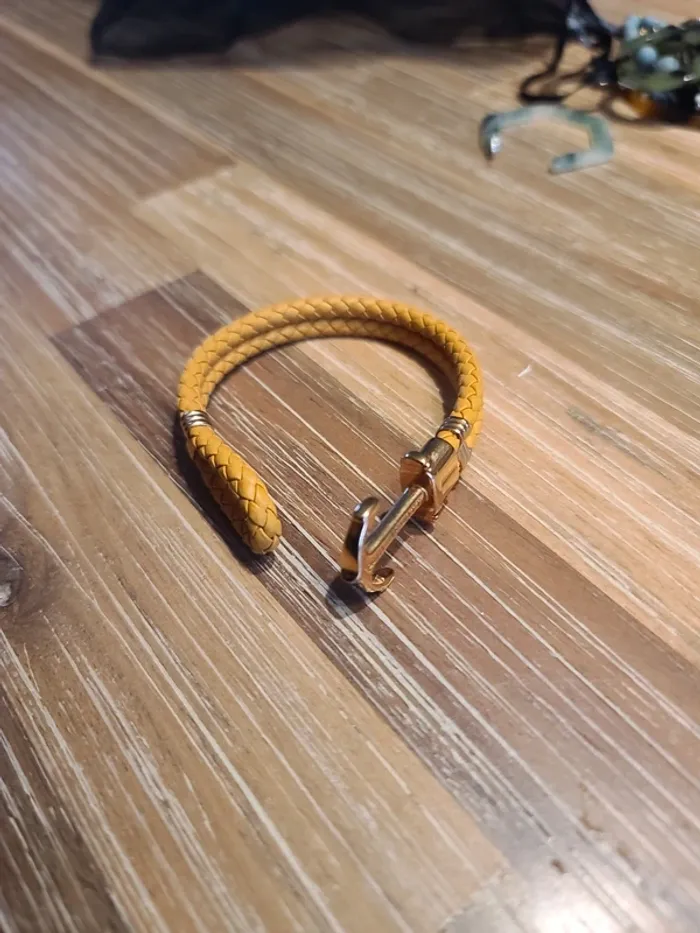 Bracelet cuir et acier - photo numéro 3