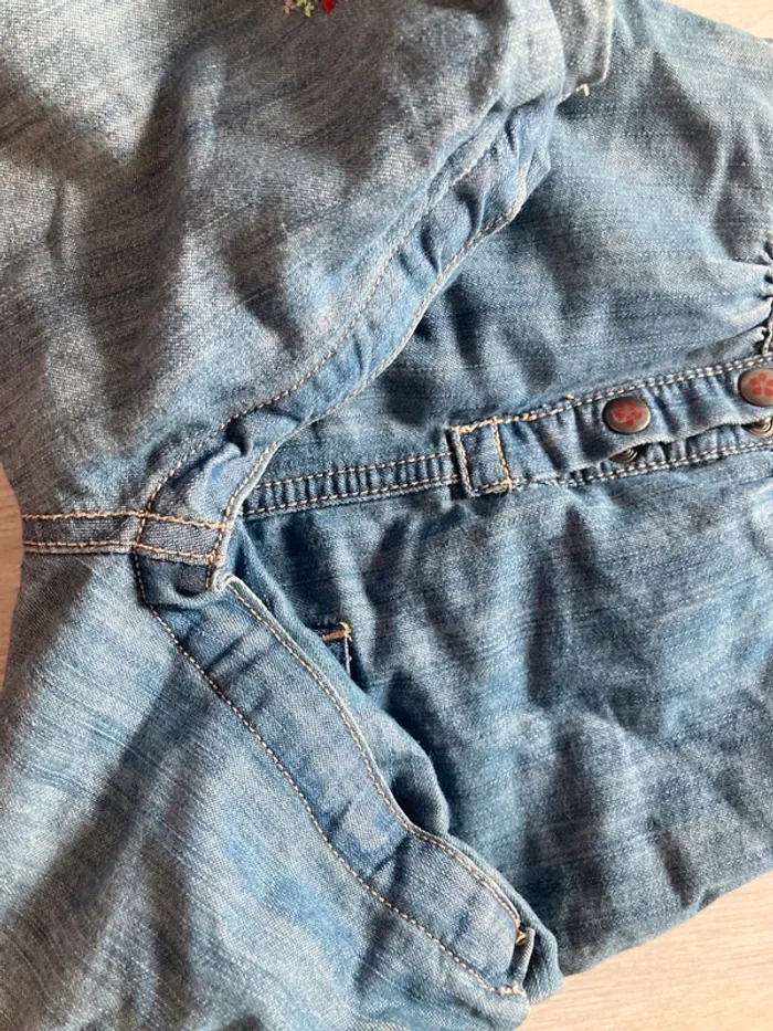 veste + Combinaison orchestra en jeans 6 mois 67 cm - photo numéro 8