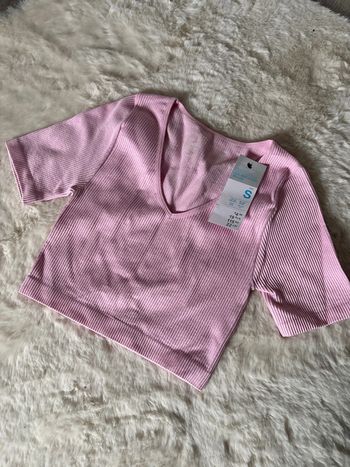 T-shirt crop top rose Primark