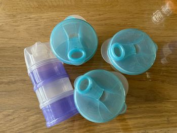 Lot 4 boîtes doses lait