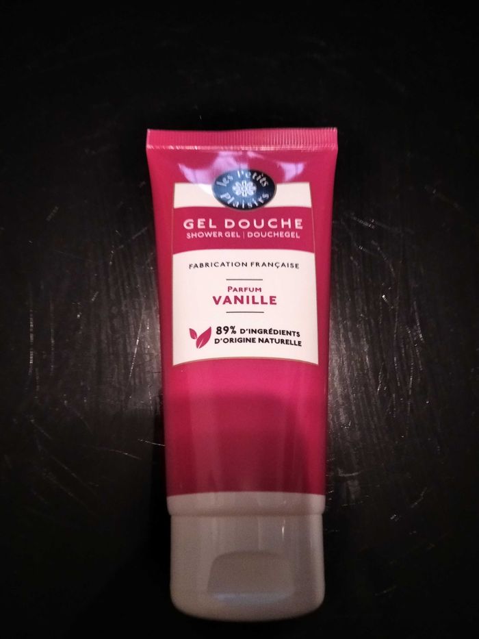 Gel douche vanille