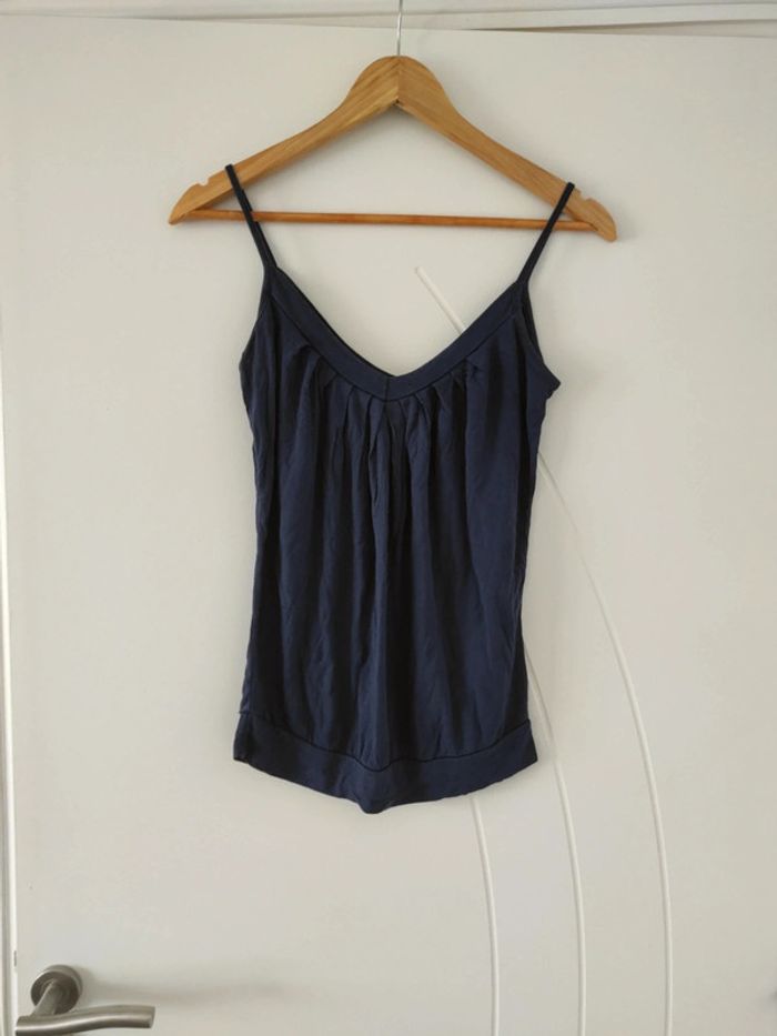Débardeur bleu marine taille M