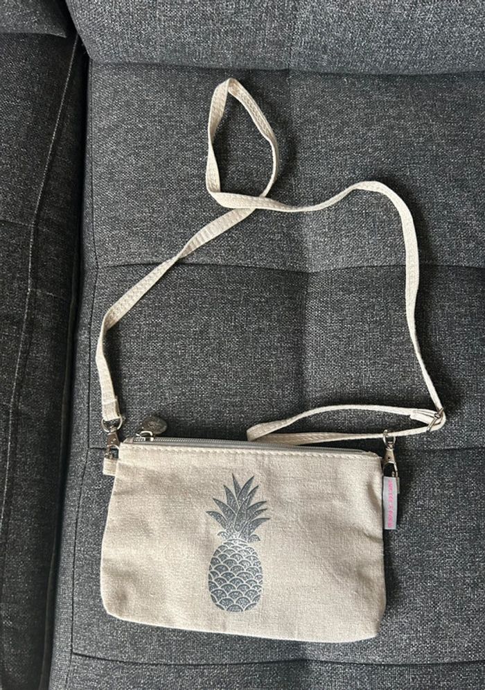 Petit Sac bandoulière ananas