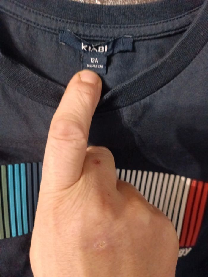 Tee-shirt manches longues garcon 12 ans - photo numéro 3