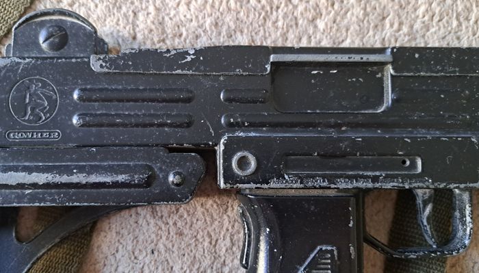 🔫 Ancien jouet fusil en métal Gonher Spain - photo numéro 4