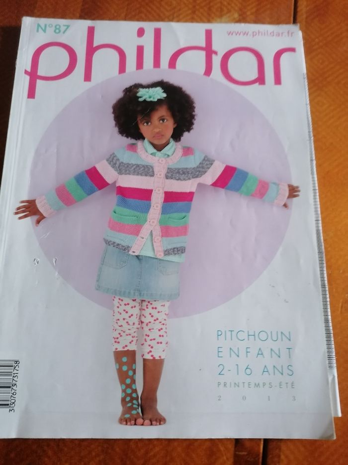 8 livres revues de tricot Phildar - photo numéro 6