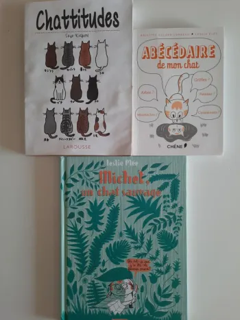 lot chats livres bd humour comportement