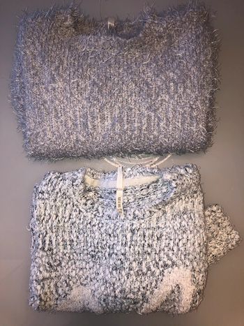 Lot de 2 pulls fille 🌺 taille 6-7ans