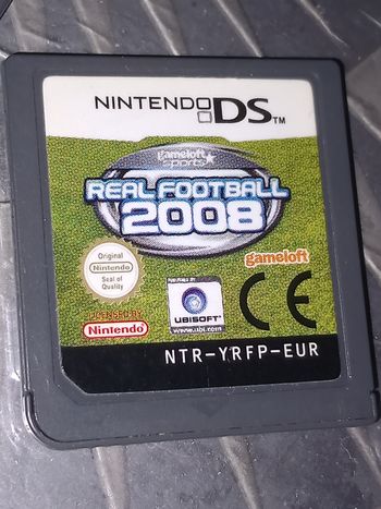 Real football 2008 Nintendo ds