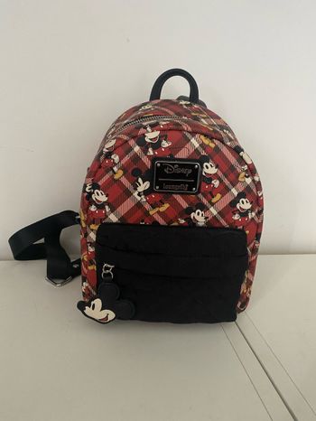 Loungefly Mini Mickey Mouse plaid