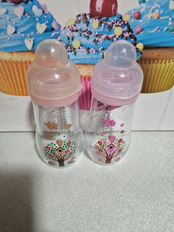 Biberons Mam en verre 260ml