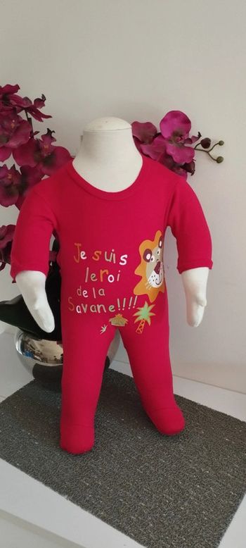 Pyjama rouge bébé garçon