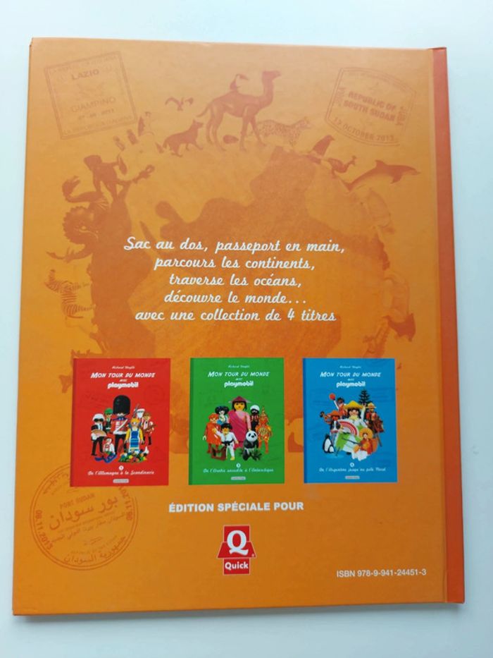 BD - Mon tour du monde avec playmobil - photo numéro 2