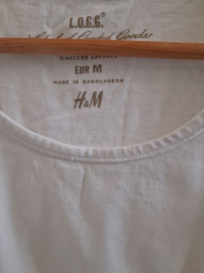 Tee-shirt manches courtes Femme. H&M - photo numéro 2