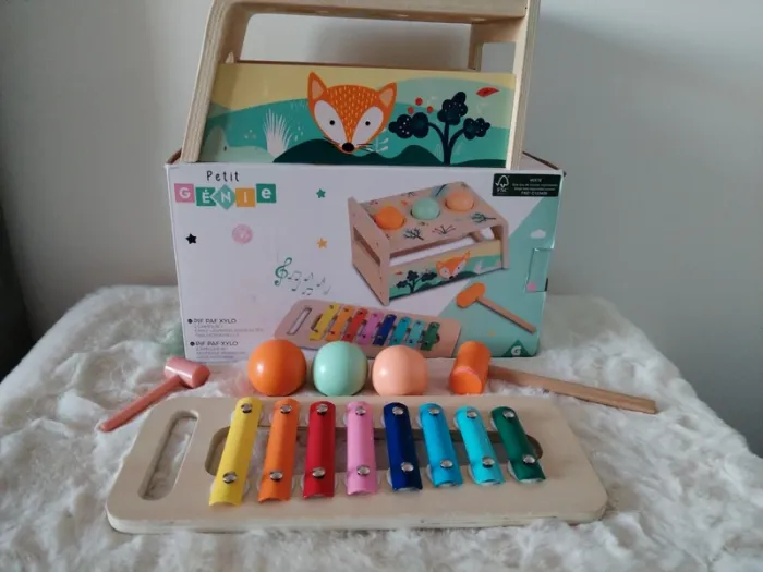 Jouet en bois Pif Paf Xylophone - photo numéro 3
