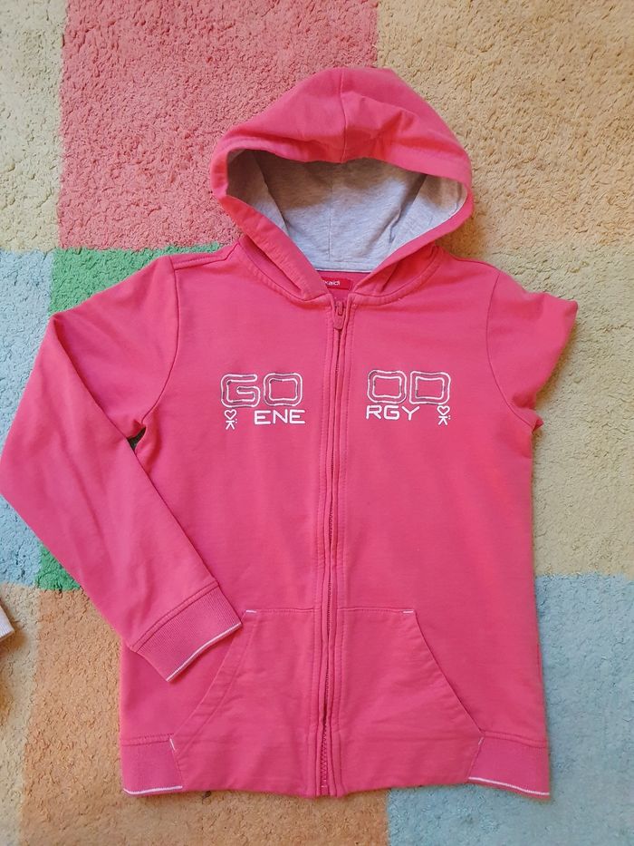 Lot 3 vestes à capuche - Automne/ Hiver - Fille - 10 ans - TBE - photo numéro 5