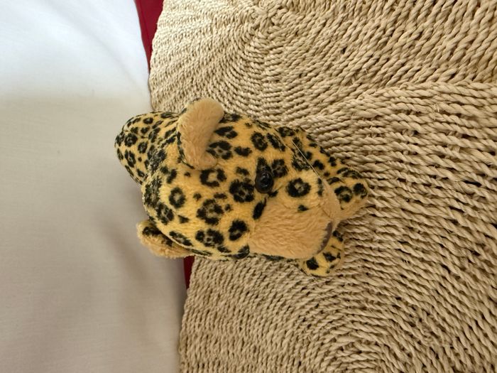 Peluche léopard born in africa - photo numéro 2