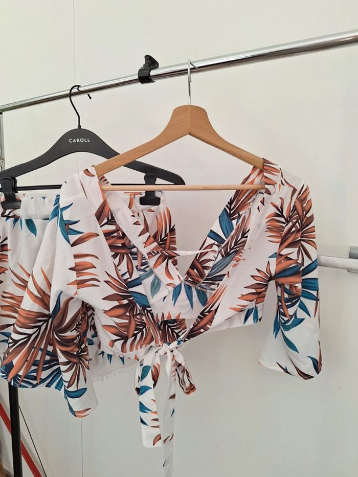 Ensemble haut et short Shein femme S - photo numéro 3