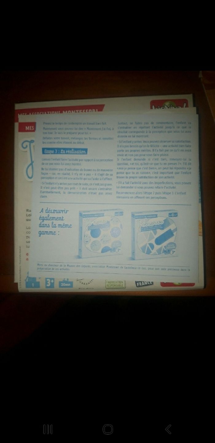 Mes associations Montessori, je touche - photo numéro 7