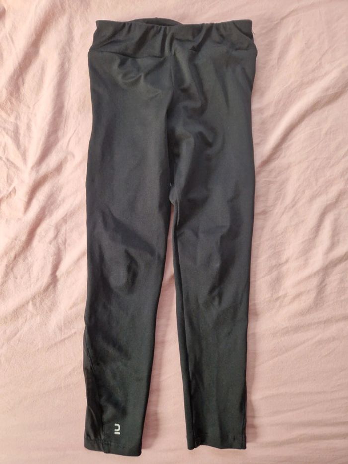 Legging de danse fille Décathlon noir brillants 113-122 cm