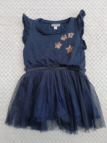 🔸 Robe bleu marine Vertbaudet - 24 mois 🔸