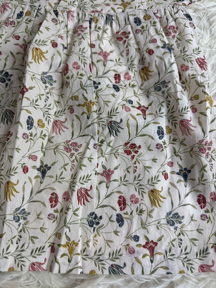 Robe Fabia craie liberty Natalys taille 9 mois - photo numéro 2