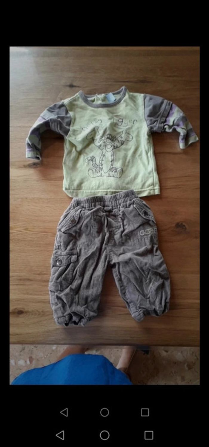 Ensemble 3 mois disney