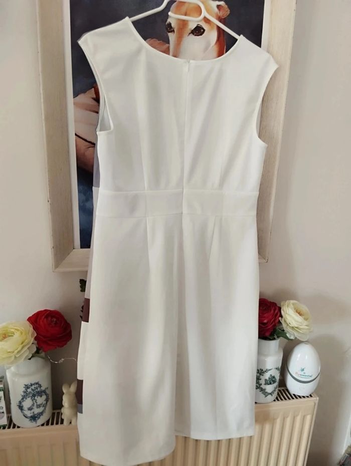🌿Robe Tricolore Style Rétro Graphique Tendency T34/36🌿 - photo numéro 17