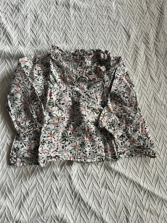 Blouse fleurie