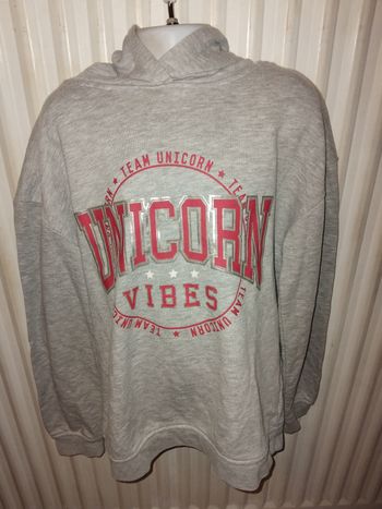 Sweat à capuche fille taille 10 ans marque primark⁸