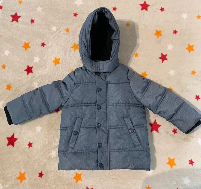 Lot Doudoune DPAM et Parka DPAM Bleue et Grise 24 Mois (86 cm) - photo numéro 7