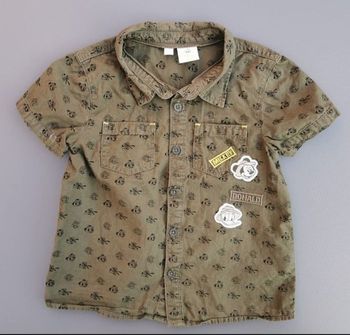 Chemise MC  2 ans garcon disney baby
