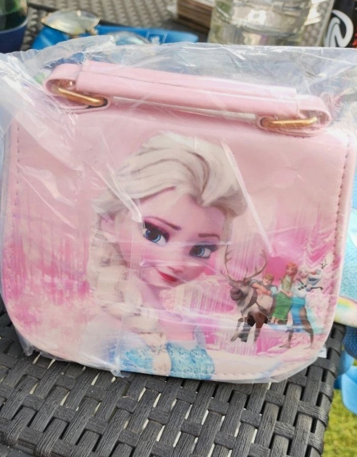 Sac a main reine des neiges avec bandoulière - photo numéro 5