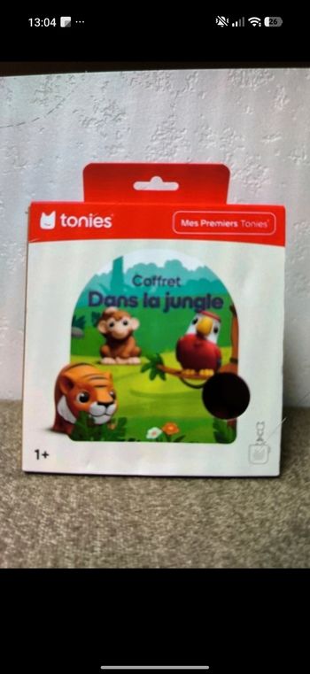 Coffret tonies dans la jungle 