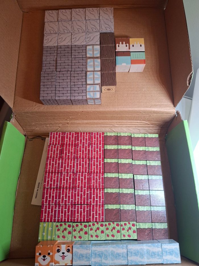 Cube magnétique minecraft - photo numéro 5