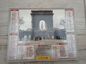 Almanach La Poste 1995 "1939-1945"