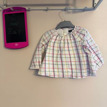 Jolie blouse à manches longues - T6mois - babygap 