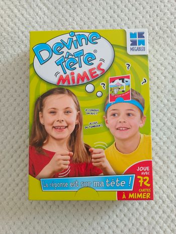 Jeu Devine Tête Mimes de Mégableu Complet 