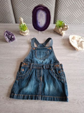 Salopette jupe en jean kiabi 9 mois